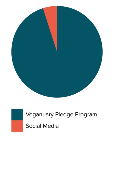 Veganuary Budget Allocation Chart (May 2015–April 2016)