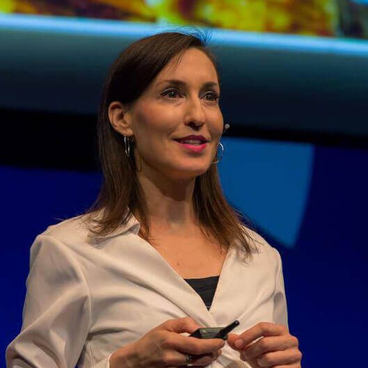 Melanie Joy speaking at TedX