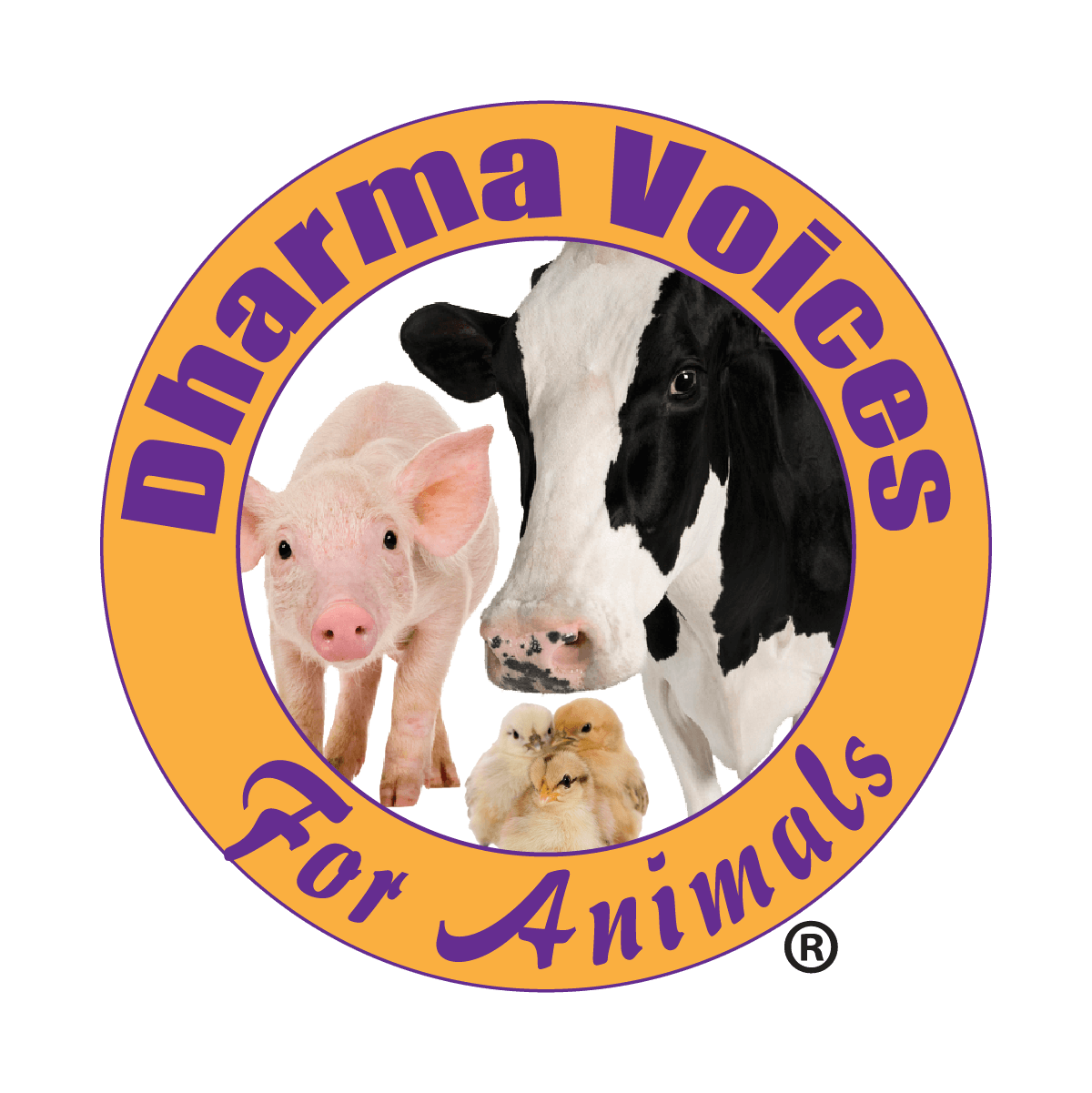 Dharma Voices for Animals logo