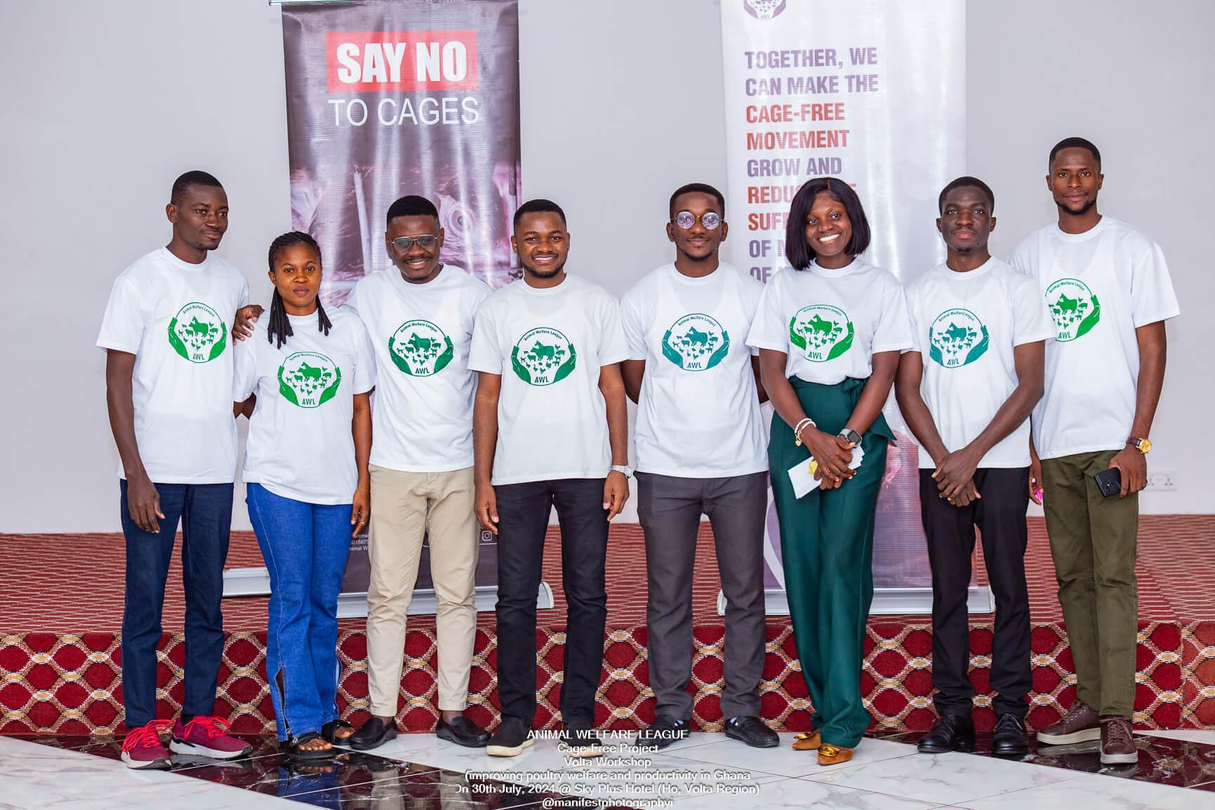 The Animal Welfare League team.