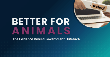 Better for Animals: The Evidence Behind Government Outreach